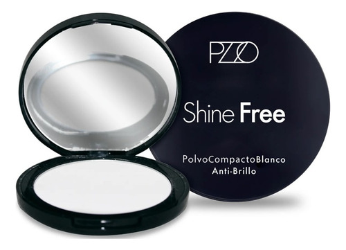 Petrizzio Pzzo Shine Free Polvo Compacto Blanco Anti Brillo