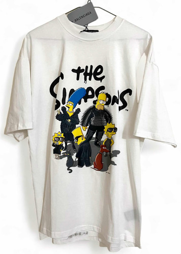 Playera Balenciaga Los Simpsons