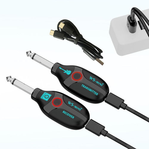 2x Transmissores E Receptores Sem Fio Para Guitarra,
