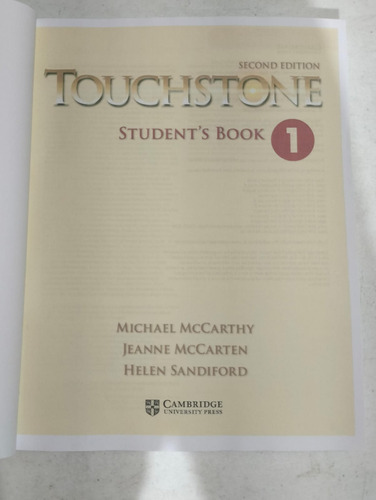 Touchstone Second Edition Full Contact (2 Piezas)