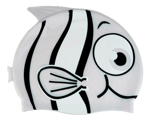 Gorro Natación Wavesport Fish Silicona Larga Duración