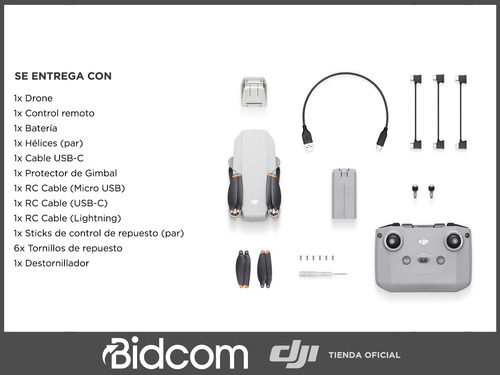 Mini Drone Dji Mavic Mini 2 Single Con Cámara 4k