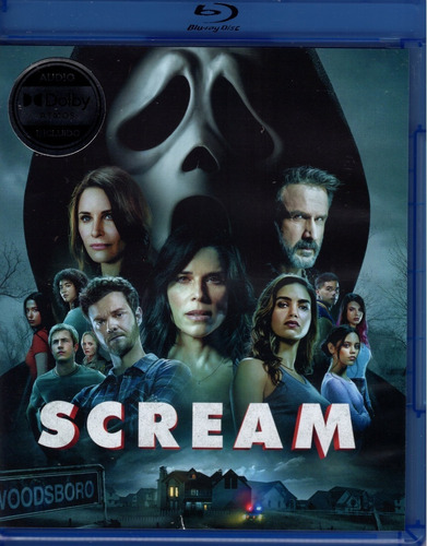 Imagen 1 de 3 de Scream 5 Cinco 2022 Courteney Cox Pelicula Blu-ray