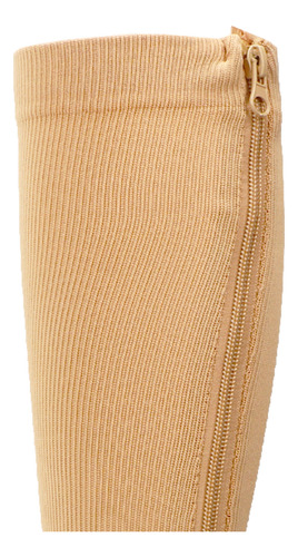 Calcetines De Compresión Con Cremallera Para Mujer, 1 Par, 1