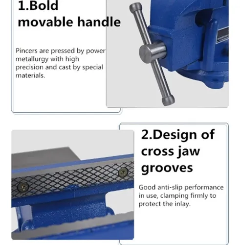 Tornillo De Banco Mecánico 4 Pulgadas 100mm Morsa