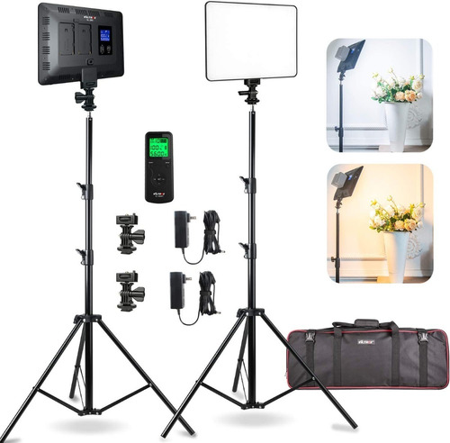 Viltrox 2-packs Vl-200t Led Video Photography Lighting Kit