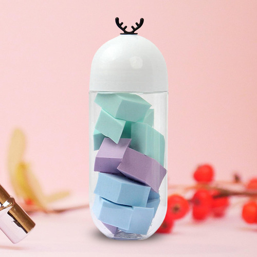 15 Piezas De Esponjas De Polvo Desechables Para Estilo G