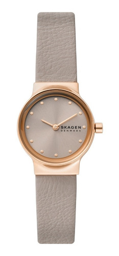 Reloj Dama Skagen Freja Skw2669 Color Gris De Piel