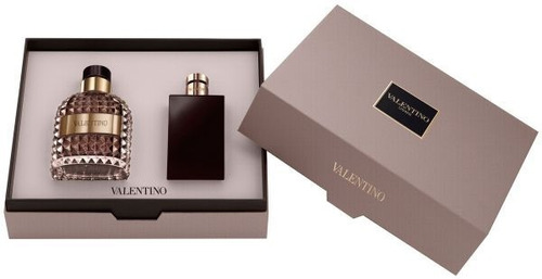 Perfume Valentino Uomo X 100 Ml Set X 2 Pzas Original! Afip