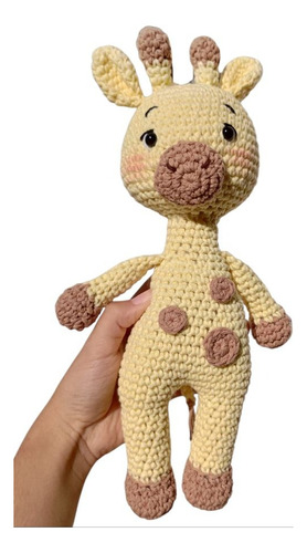 Jirafa Tejida A Crochet