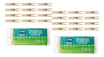 Comprar Palillos De Madera Para Colgar Ropa Tender Set X24 Mor
