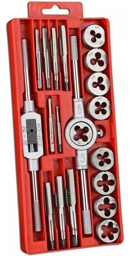 Set Terrajas Macho-hembra 20pcs Crv Milimetrica Con Llave