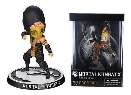 Figura Muñeco Juego Mortal Kombat Scorpion Juguete Coleccion