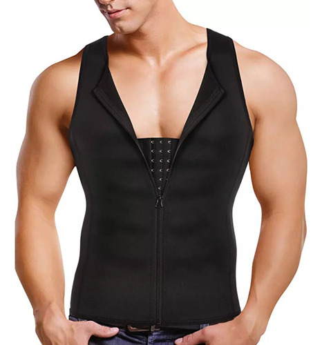 Camiseta Sin Mangas Slimming Mol Para Hombre