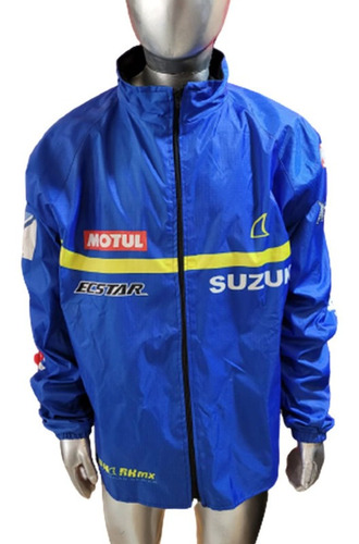 Imagen 1 de 5 de Campera Rompevientos Shark Suzuki Ecstar Beitia Motos