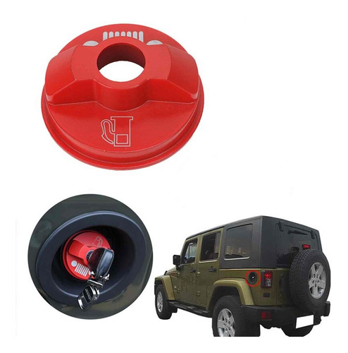 Vista Tapon De Gasolina De Jeep Wrangler Jk Rubicon Sahara | Meses sin  intereses