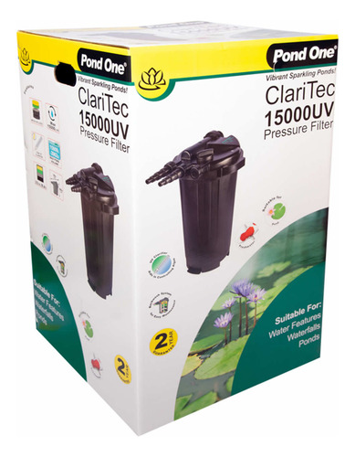 Pond One Filtro Pressurizado Claritec 15000uv Uv 13w 220v