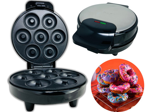 Máquina Elétrica De Fazer Bolo Rosquinhas Donuts- 220v/1000w