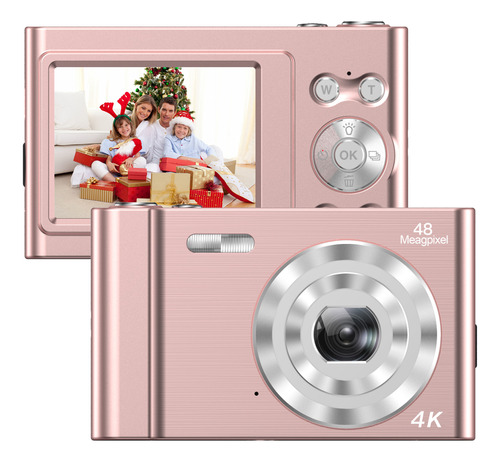 Videocámara Con Tarjeta De Memoria Andoer 4k De Regalo Para