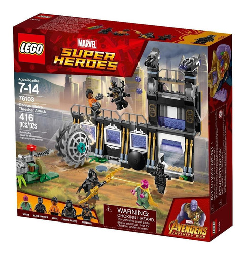 Lego® Super Heroes - Corvus Glaive Thresher Attack (76103)