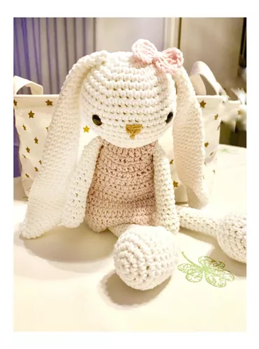 Muñecos Crochet Tejido,coneja Tejida Para Bebés,amigurumi