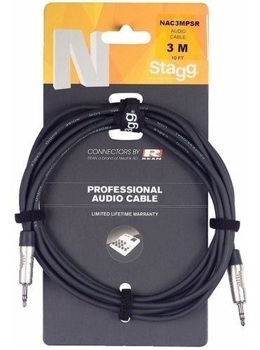 Cable Stereo Profesional Mini Plug  - Mini Plug 3 M Stagg