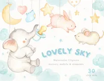 Comprar Cliparts Imagenes Png Animales De Bebes Acuarelas Es14