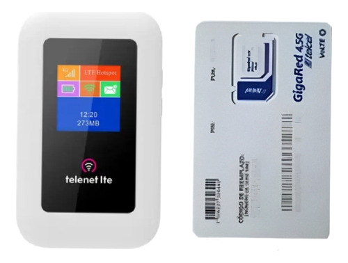 Modem Mifi Rj45 Inalambrico Internet 4g Telcel Wifi Portatil