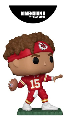 Funko Pop Patrick Mahomes Ii 2023 - Nfl Chiefs - Sin Casco