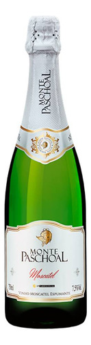 Kit 06 Unidades Espumante Monte Paschoal Moscatel 750ml