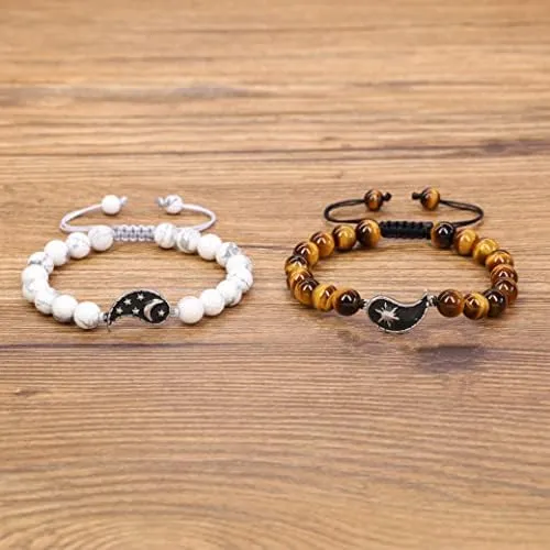 Coai Yin Yang Mi Sol Y Estrellas Luna De Mi Vida Pulseras De
