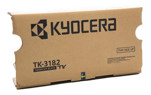 Cartucho De Tinta Kyocera Tk3182 Negro 21000 Páginas.