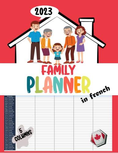 Libro: Family Planner 2023 In French: Family Affair Planner