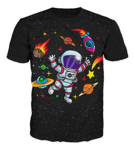 Camiseta Astronautas Nasa Niños / Adultos