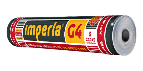 Imperla G4 44kg Membrana Asfaltica Central Del Techo