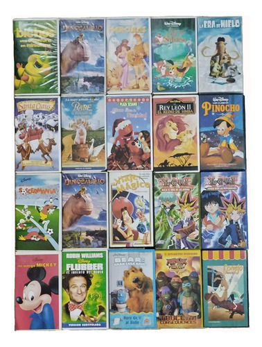 Películas Vhs ¡solo Para Coleccionistas! Precio Por C/u