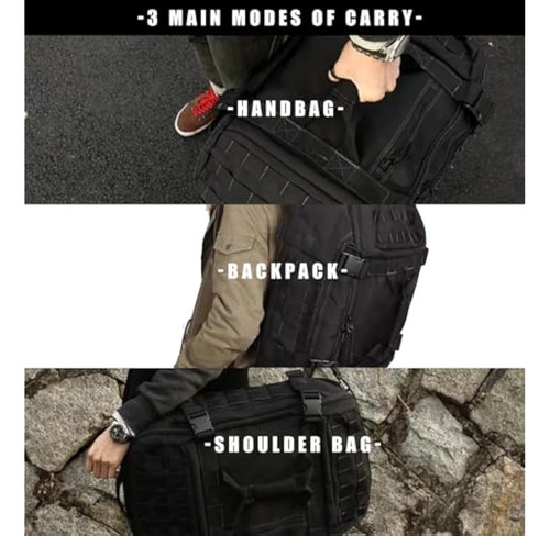 Mochila De Viaje Para Hombre, Bolsas Tácticas
