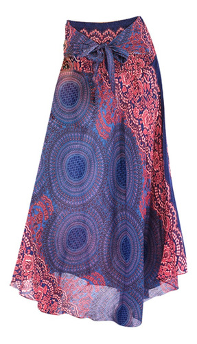 Falda Y Vestido Bohemio Hippie Largos Para Mujer, Ropa Bohem