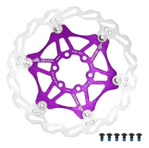 Djc Bike Brake Disc Rotor Mtb Disco De Freno Flotante 160 Mm
