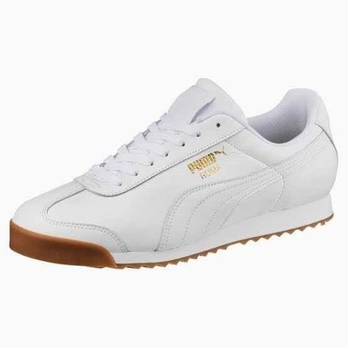 Puma Roma Blanco Liga Piel Vacuno