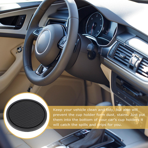 Almohadillas Antideslizantes Creative Car Redondas Con Aisla