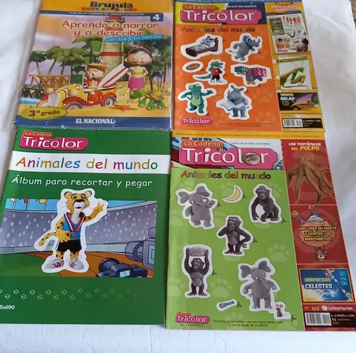 Revista Tricolor Pack De 4