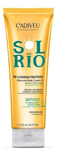 Recarga De Proteina Sol Do Rio 250ml Marca Cadiveu