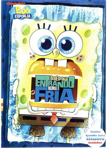 Bob Esponja Entrando Numa Fria Dvd Original Lacrado