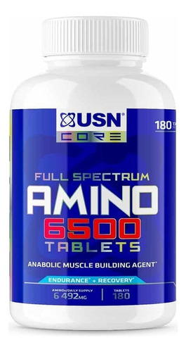 Aminoácidos 6500 180 comprimidos
