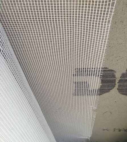 Imagen 3 de 4 de Malla Refuerzo De Fibra De Vidrio Autoadherible 1x50m.