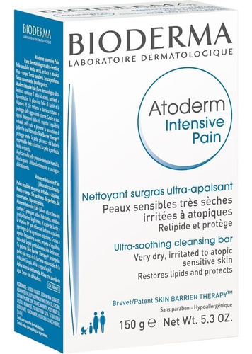 Bioderma Atoderm Intensive Pain Barra Dermolimpiadora 150g 