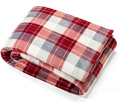 Nautica Home Bluff Plaid Collection Sedoso Microfibra Ultra 