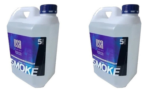 Liquido Maquina Humo Usa Liquids Pro Denso Bidon 5lt X 2un Fragancia Sin Fragancia