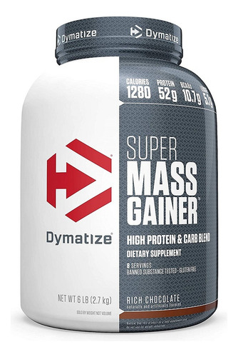 Dymatize Super Mass Gainer Ganador De Masa 6 Lb